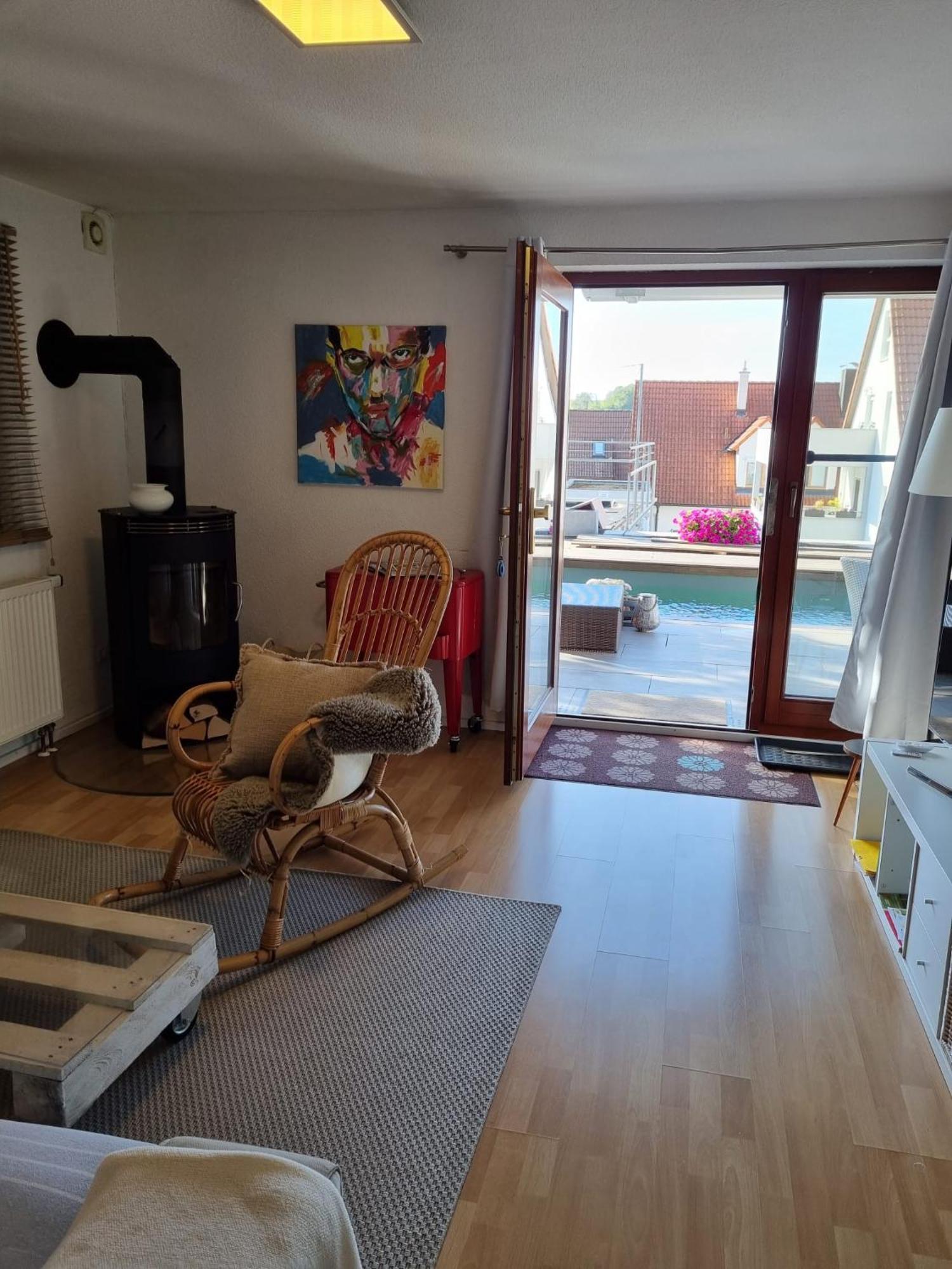 Studio 22, Terrasse,Pool,Sauna,Ofen Neuffen Dış mekan fotoğraf